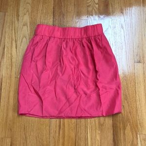 Pink high waisted skirt